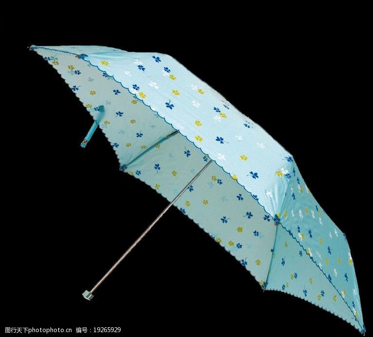 雨伞侧面摄影psd分层素材图片