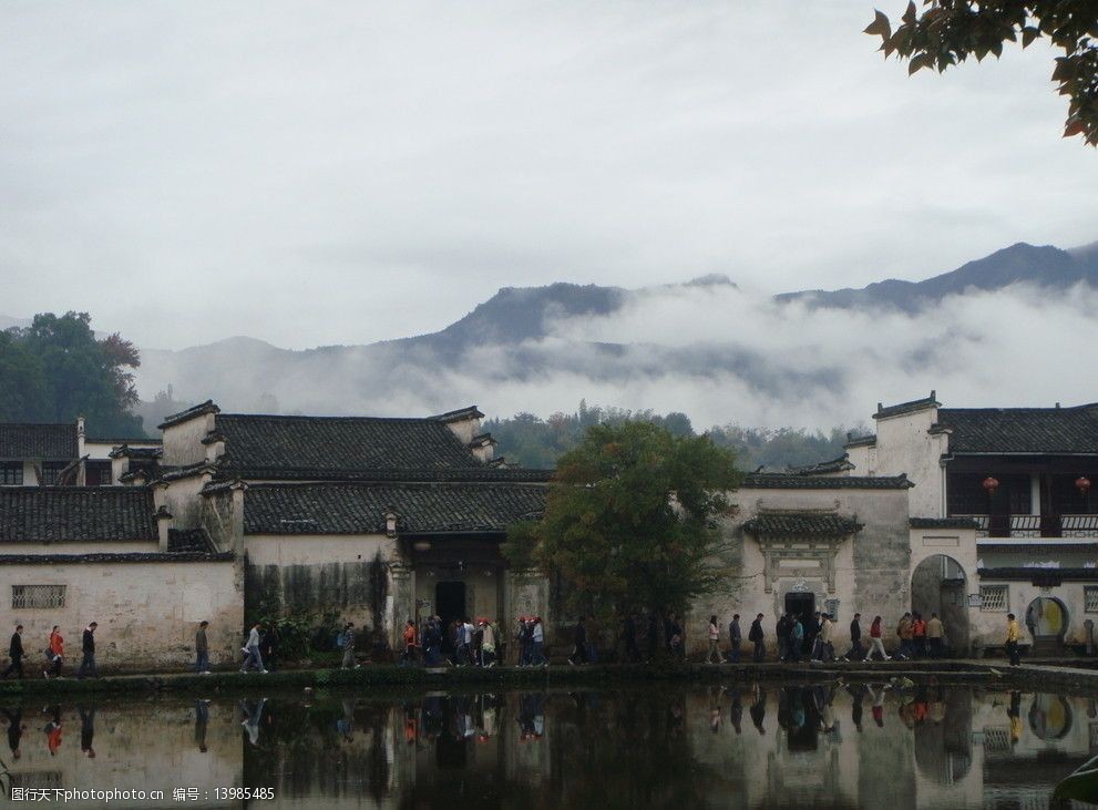 安徽宏村旅游景点图片