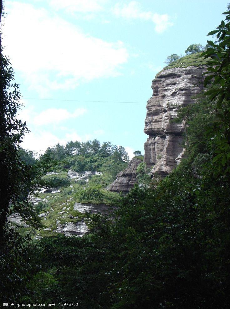 龙岩风光冠豸山福建图片