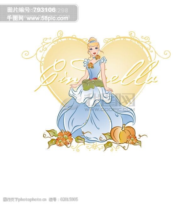 关键词:迪士尼公主免费下载 迪士尼 公主 卡通美女 卡通人物 矢量人物