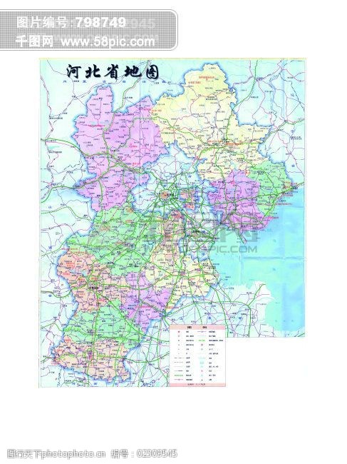 设计图库 高清素材 背景素材  关键词:河北省地图免费下载 地图 全图