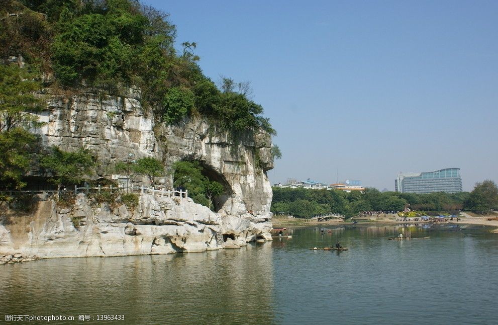 广西桂林象鼻山图片