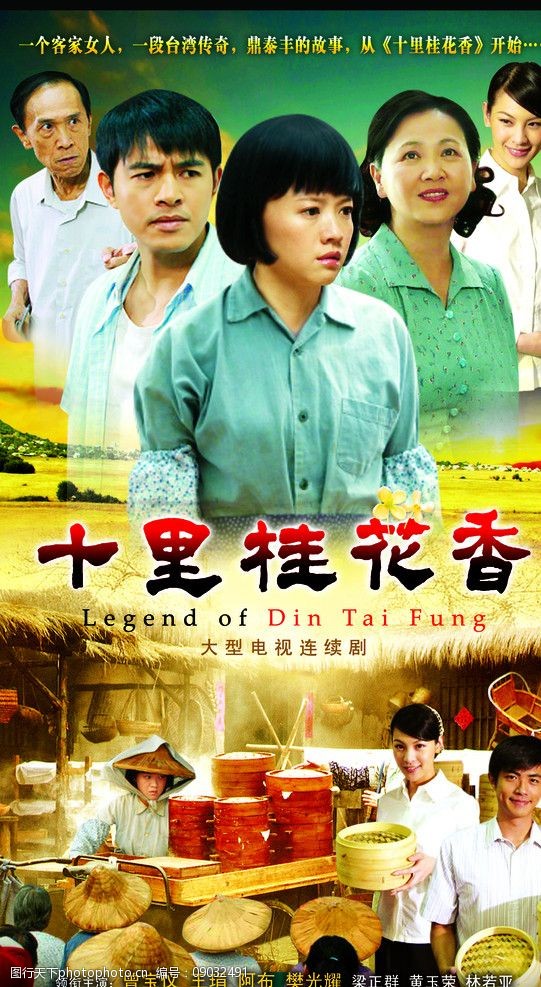 十里桂花香台湾电视剧亲情农村苦情生活领衔主演曾宝仪王琄阿布樊光耀