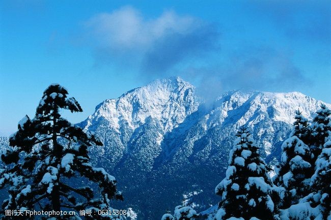 冬天雪景雪景大雪