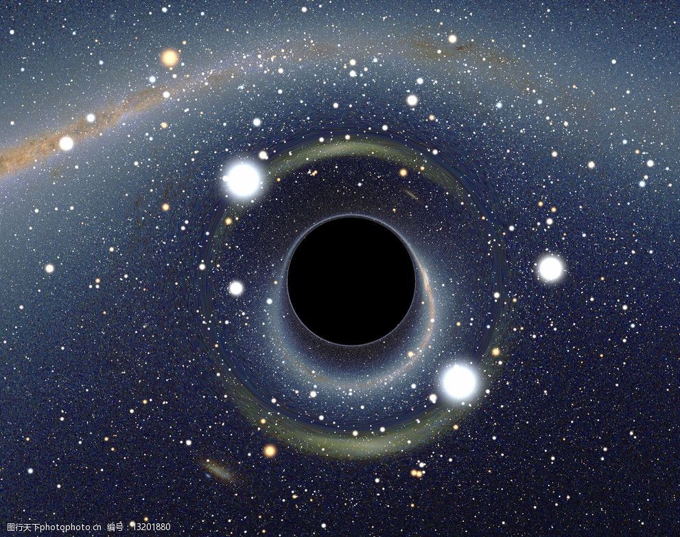 黑洞星空宇宙图片
