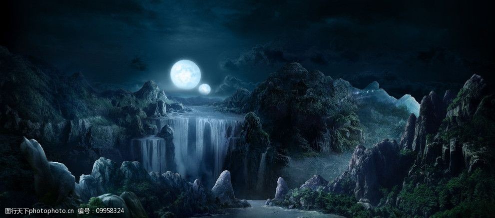 梦幻风景图片