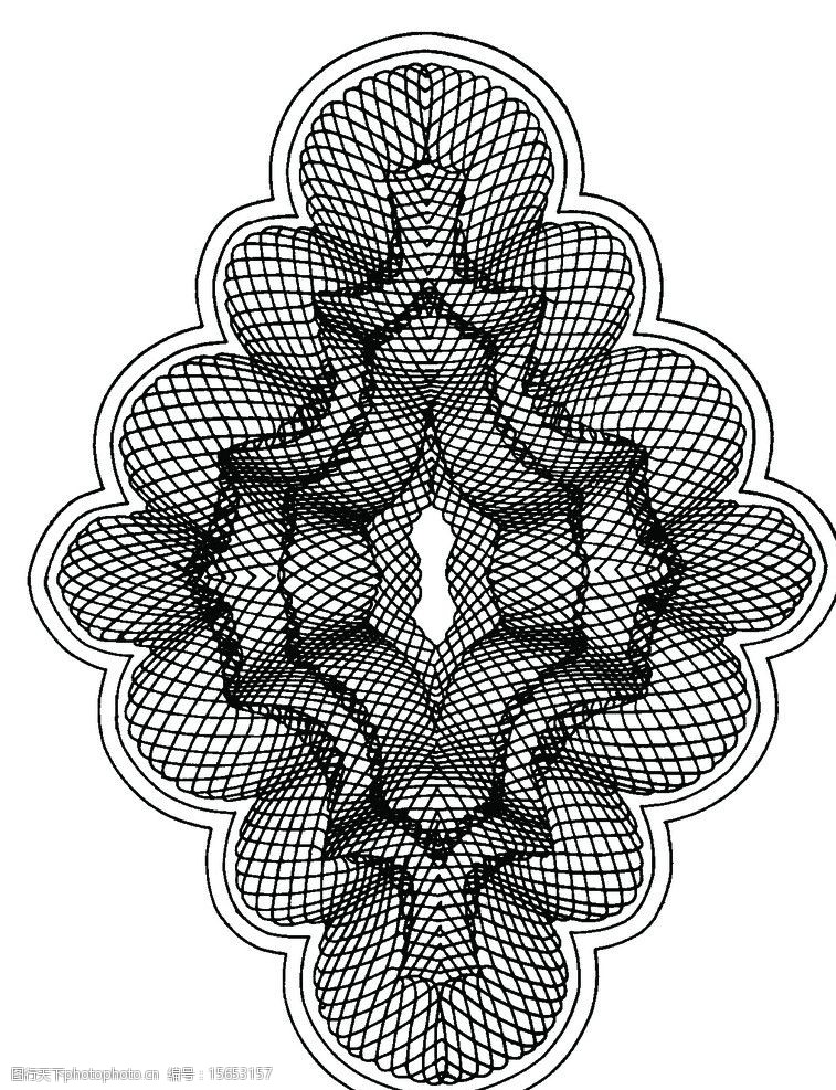 钱币纹案图片
