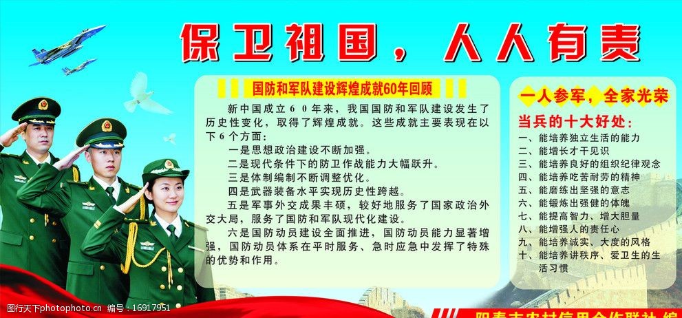 关键词:征兵宣传画 征兵宣传 征兵 军人 军人宣传画 展板模板 广告