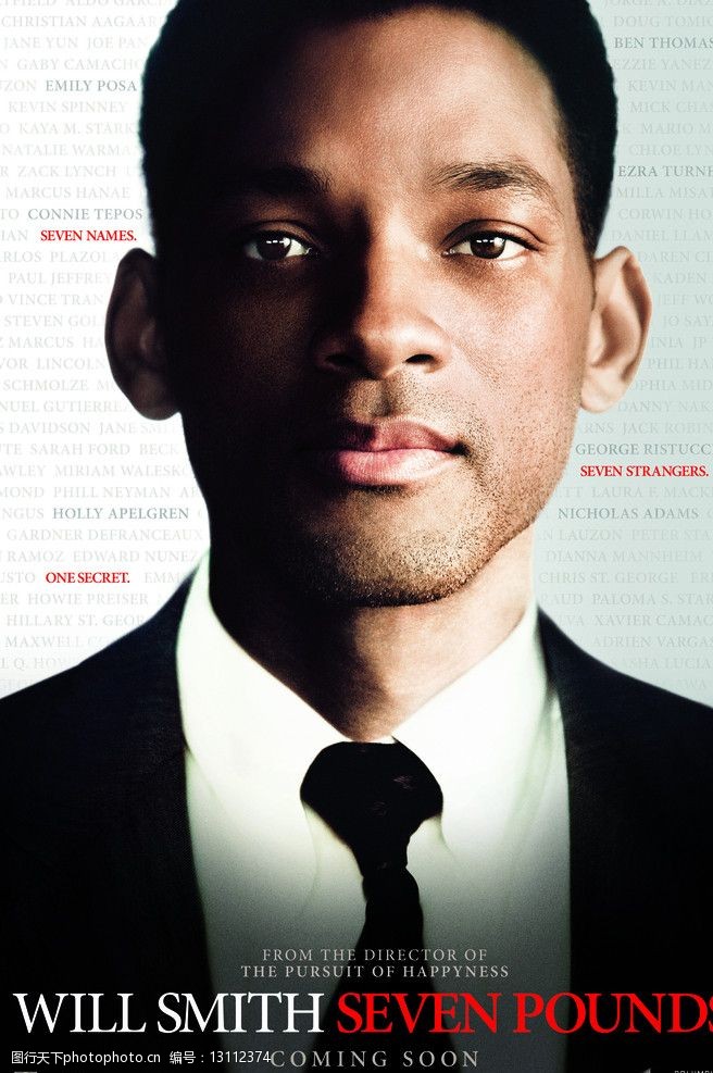 七磅原版电影海报图片