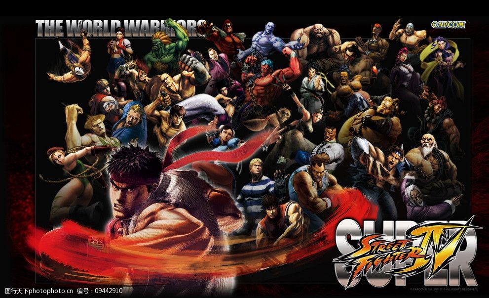 关键词:super street fighter   超级街头霸王4 动漫人物 动漫动画