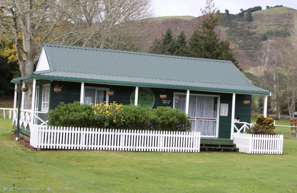 新西兰农场内房子图片