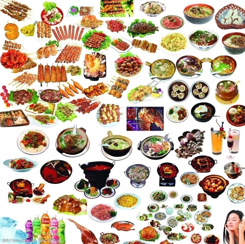 烧烤小吃美食菜肴图片图片-图行天下图库