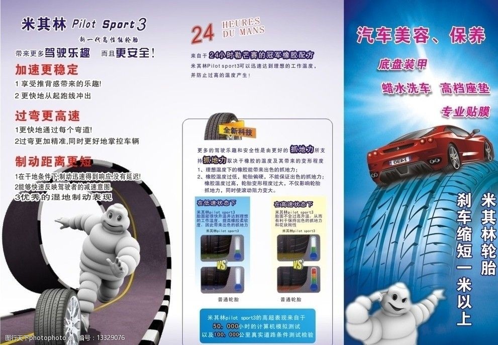 米其林轮胎图片