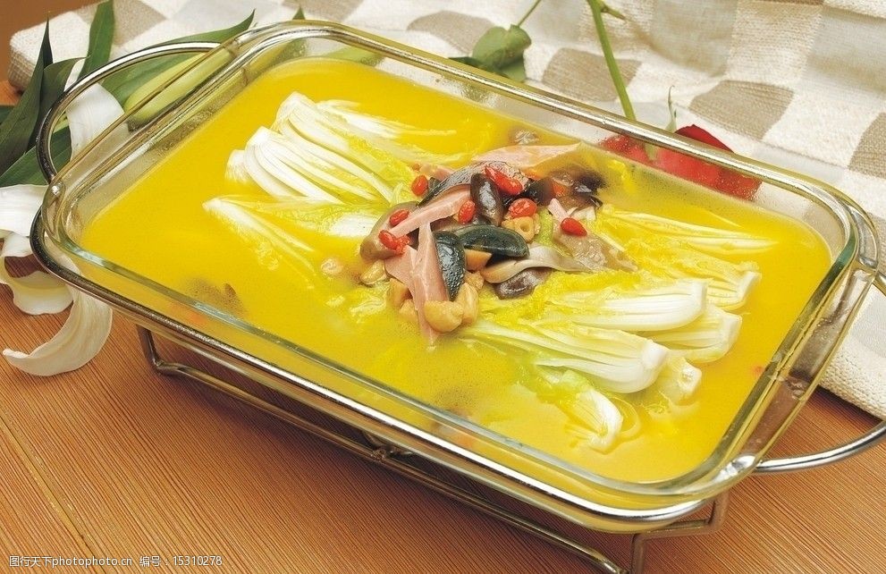 上汤娃娃菜图片