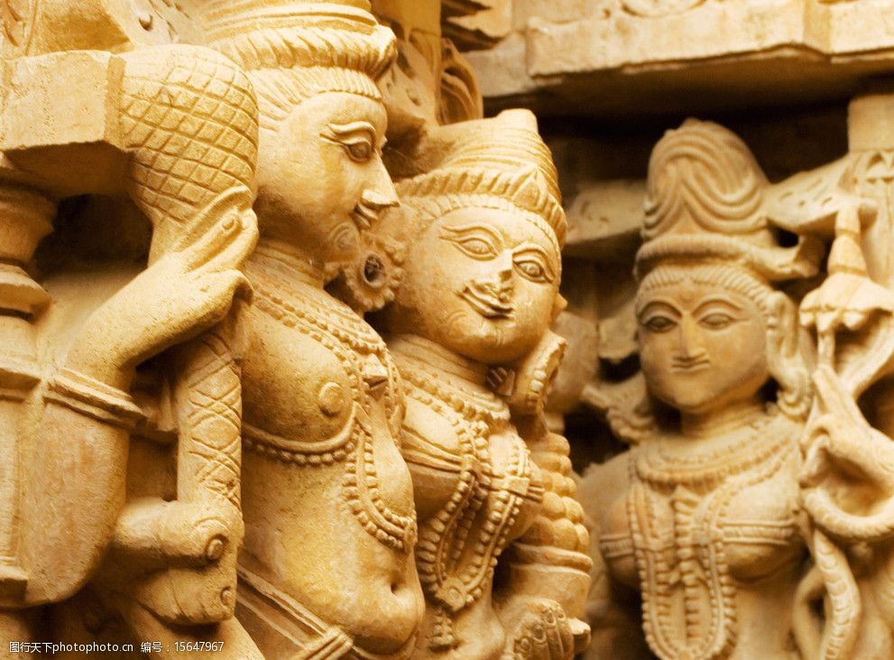 印度古建筑艺术图片