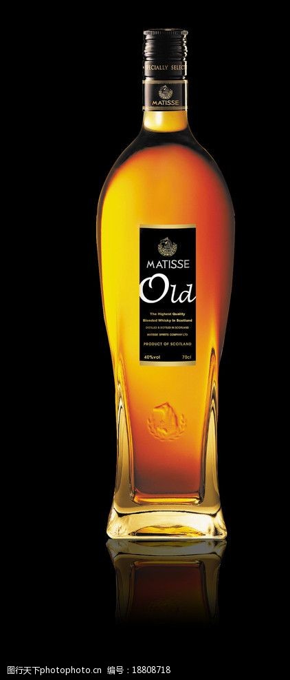 马谛氏苏格兰威士忌old瓶身图档正放图片