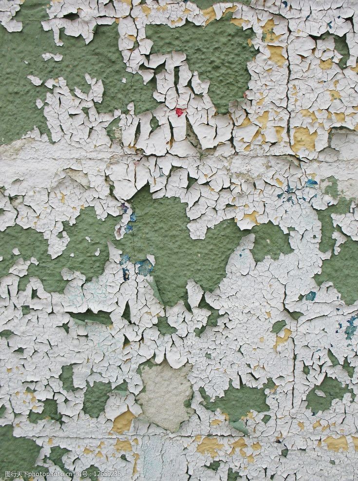 色彩斑驳的墙壁图片