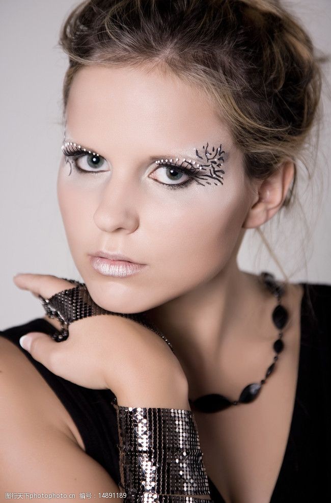 欧美梦幻彩妆世界情海红颜图片