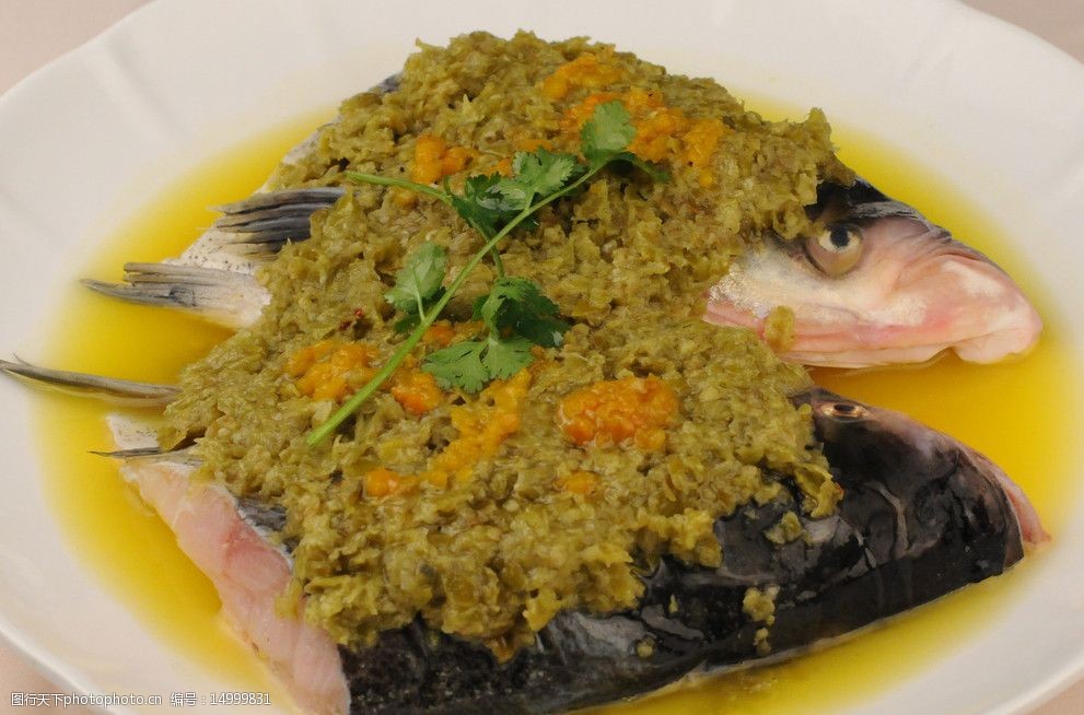 酱椒鱼头皇图片