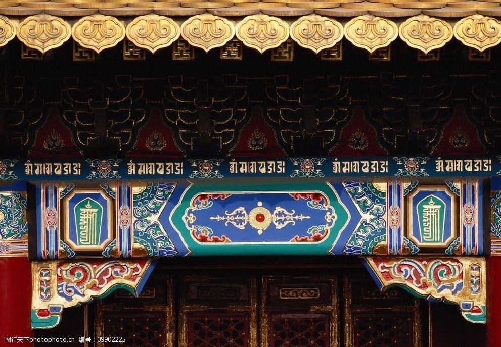 设计图库 环境设计 雕塑 关键词:中国古典艺术 古典 祥云 宫殿 文化