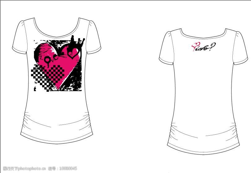 t shirt t恤 印花 时尚 潮流 可爱 服装 图案图片 t恤印花 矢量素材