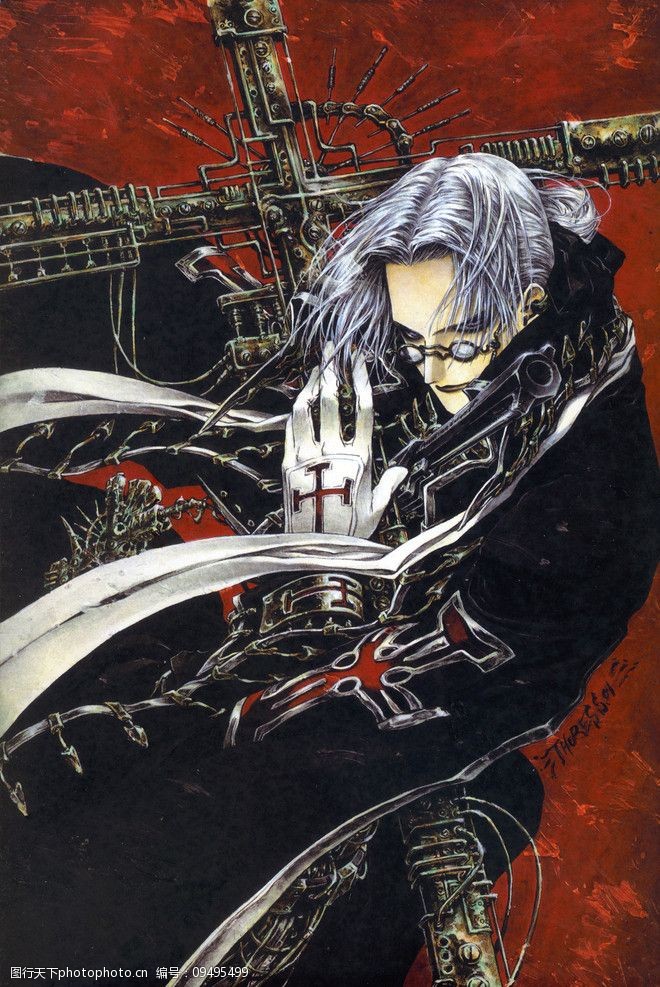 《圣魔之血原画集》图片