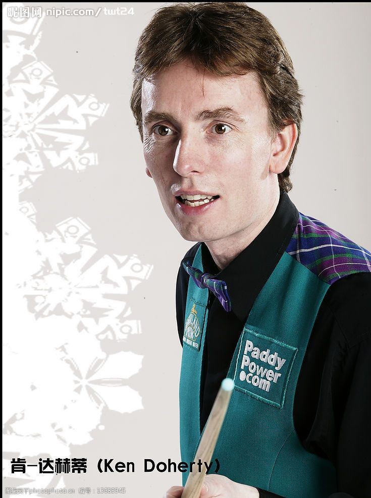 台球明星肯达赫蒂图片