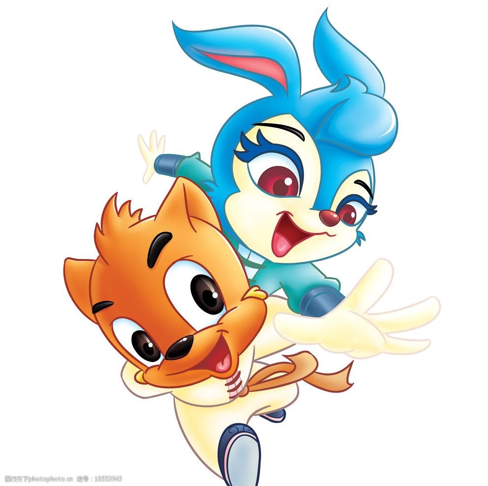 虹猫蓝兔头像 情侣图片