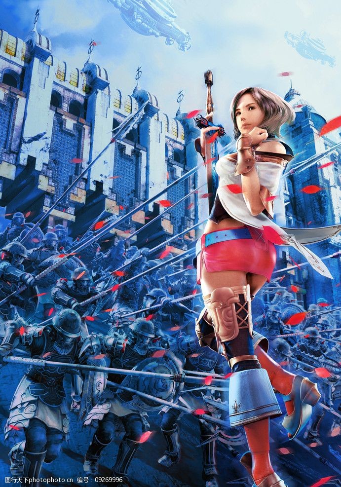 最终幻想宣传海报高清原图图片