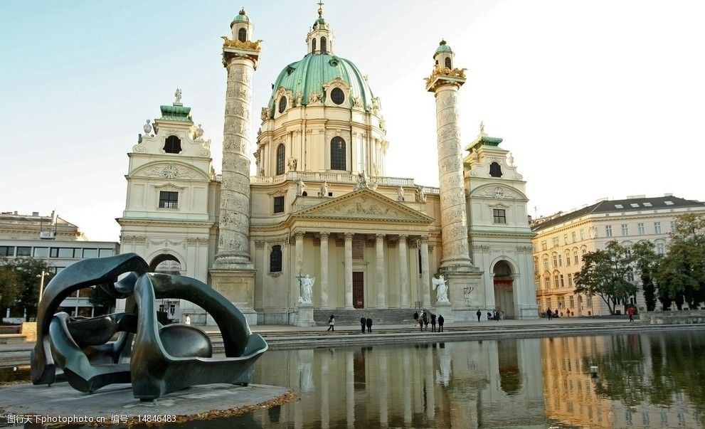 国外城市景色欧式建筑图片