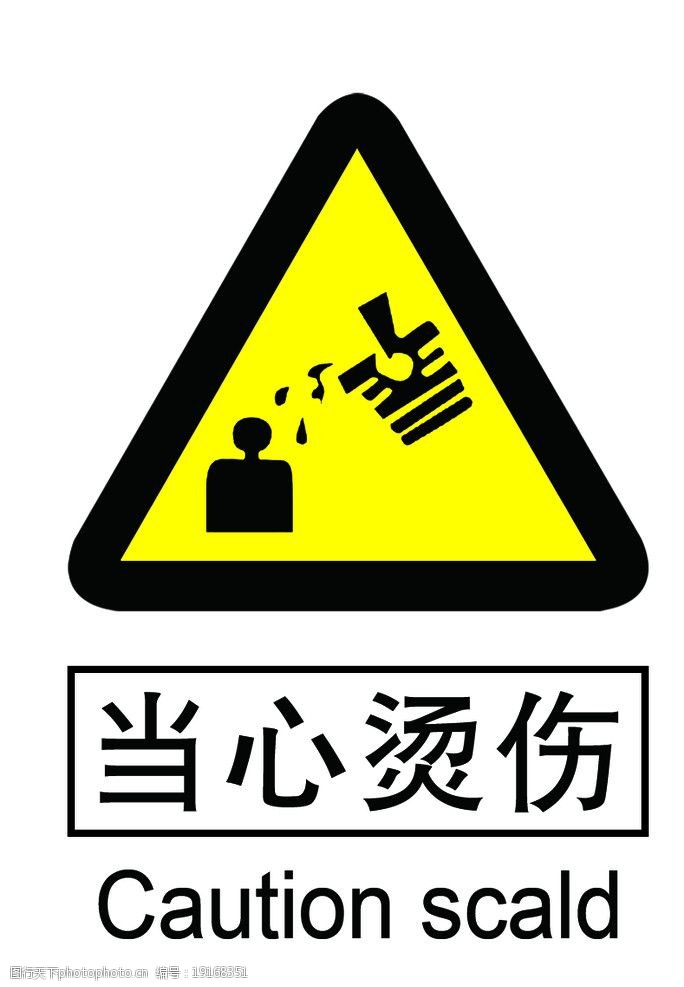 当心烫伤图片图片-图行天下图库