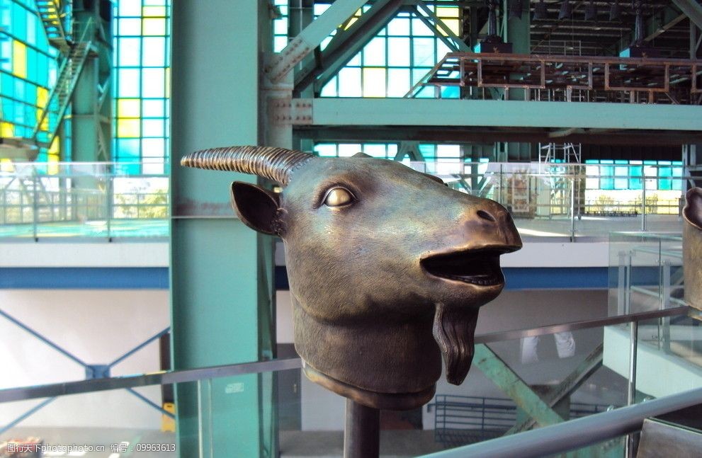 世博展品之圆明园十二生肖羊首图片