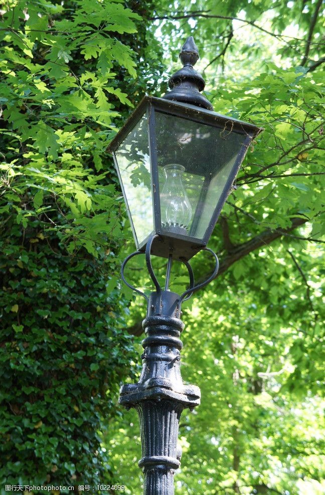 欧式小区园灯图片