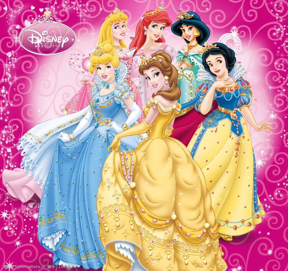 迪士尼华贵公主图片