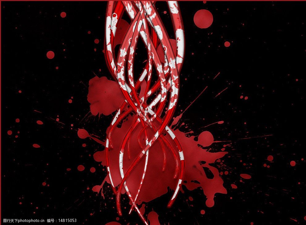 红色科技底纹图片