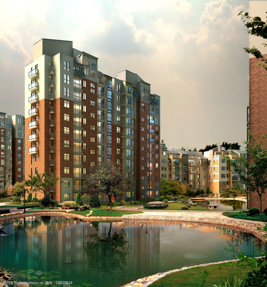 芝城小区建筑图片