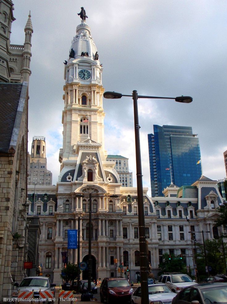美国费城cityhall图片