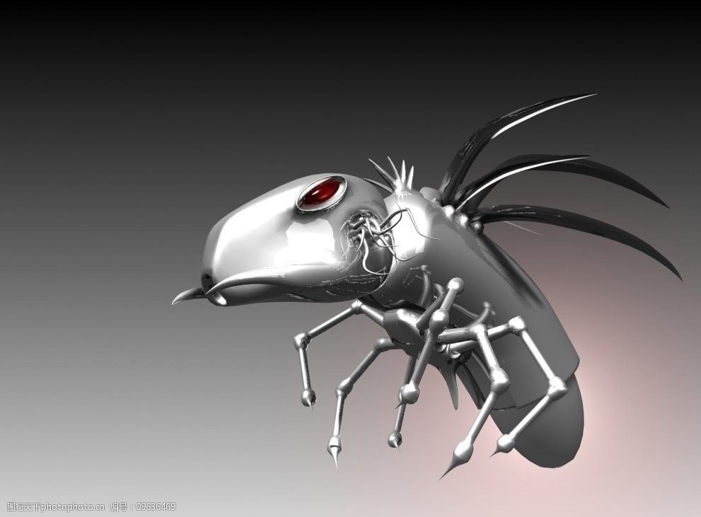 3d虫子立体效果图片