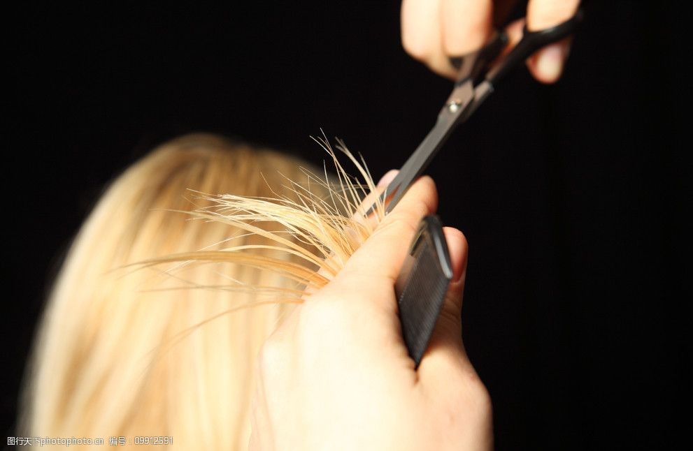 美发剪发高清图片